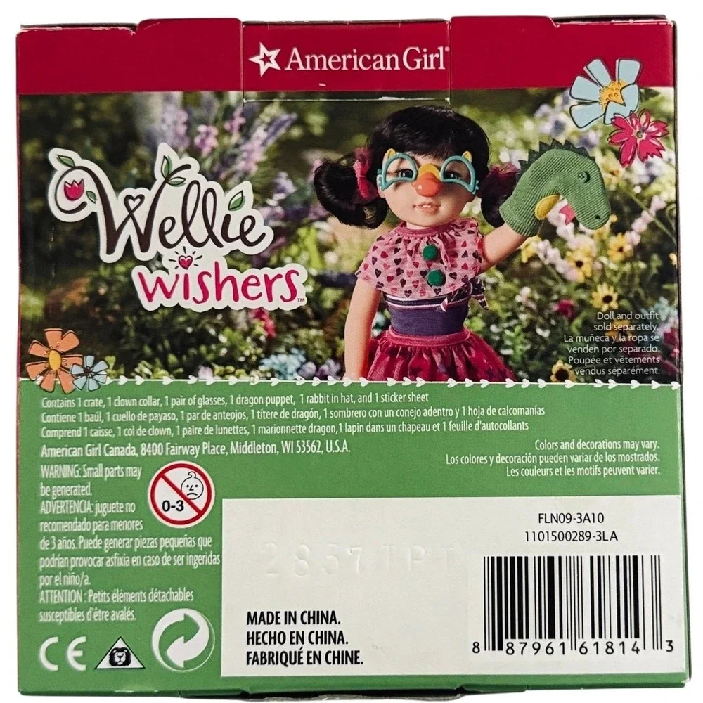 American Girl Doll Wellie Wishers Set The Stage Play Set for 14.5